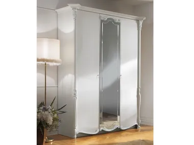 PUCCINI - Mirrored wooden wardrobe _ CASA +39